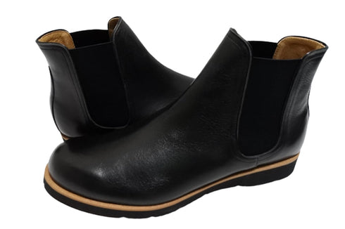 【倭イズム YA9900 ブラック】サイドゴアブーツ